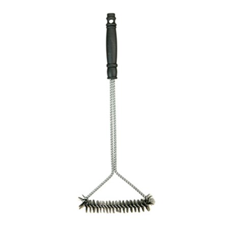 TRAMA 18 in. Grill Zone Long Handle Triangle Grill Brush TR2498844